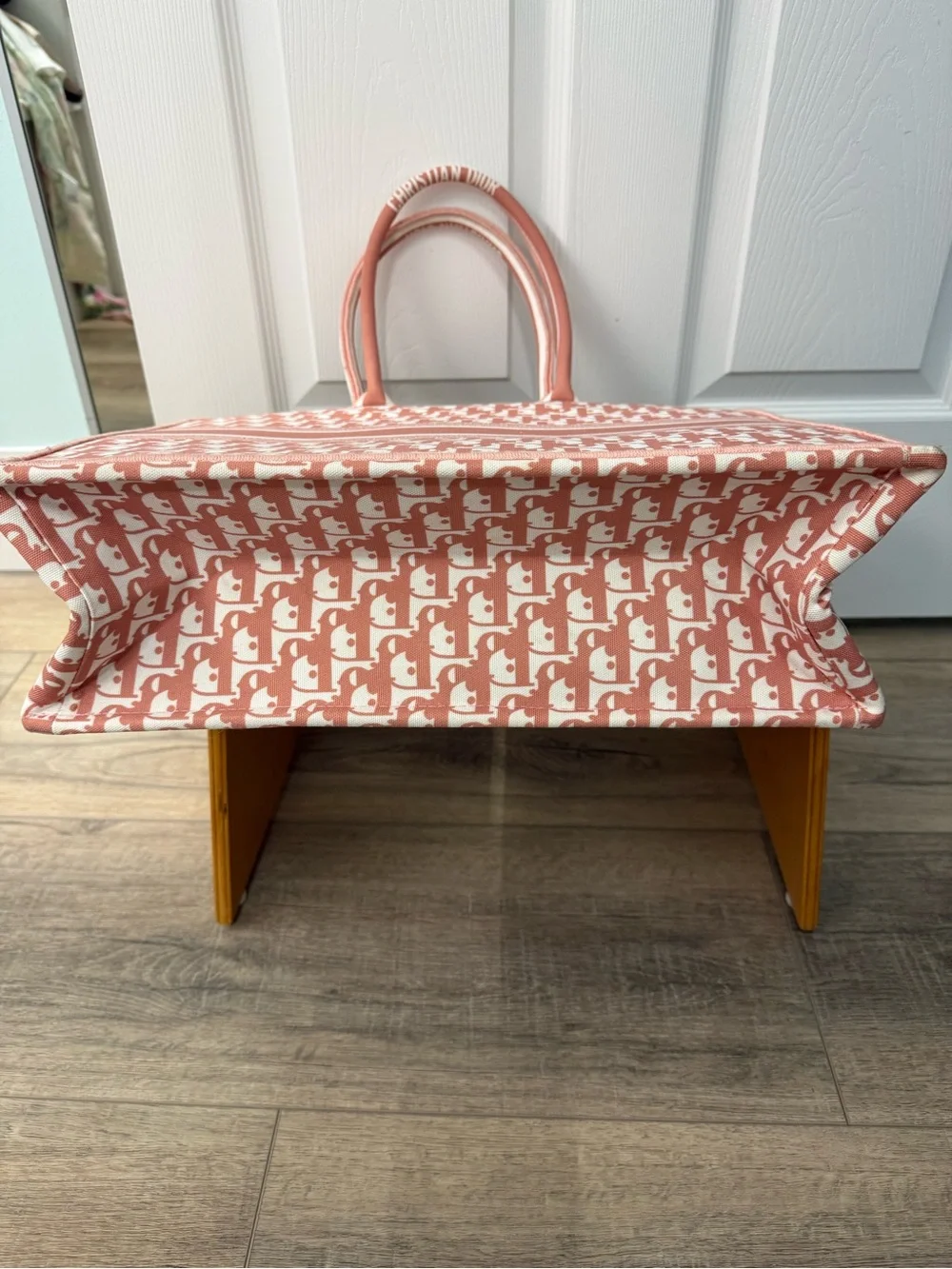 Designer Inspired Pink Tote